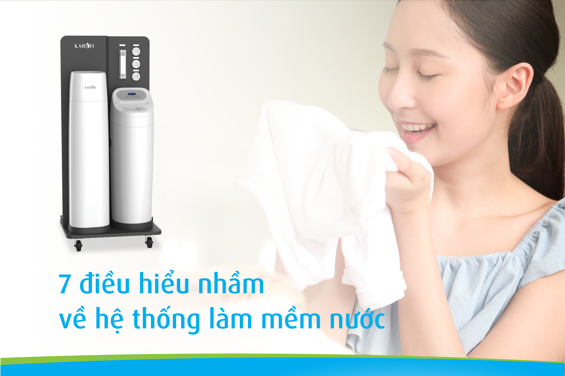 7 điều hiểu nhầm về hệ thống làm mềm nước trong các hệ thống lọc tổng sinh hoạt